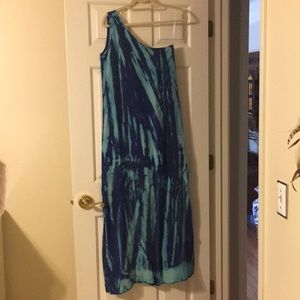 C&C California tie dye maxi dress